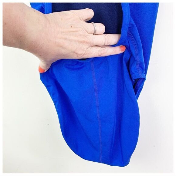 Speedo Endurance Blue One-Piece Bathing Suit 8/34 - Picture 7 of 11